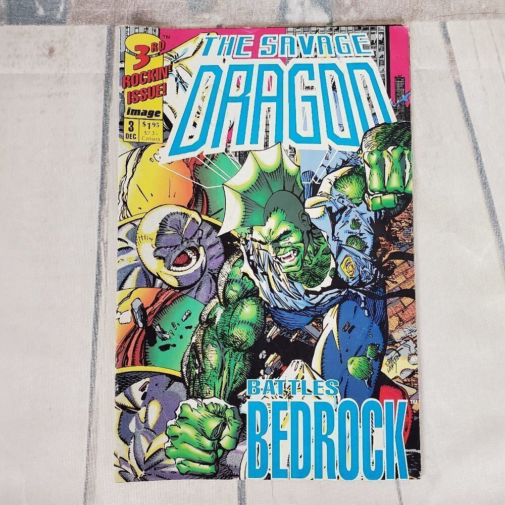 Vintage 1992 The Savage Dragon Comic Malibu Comics